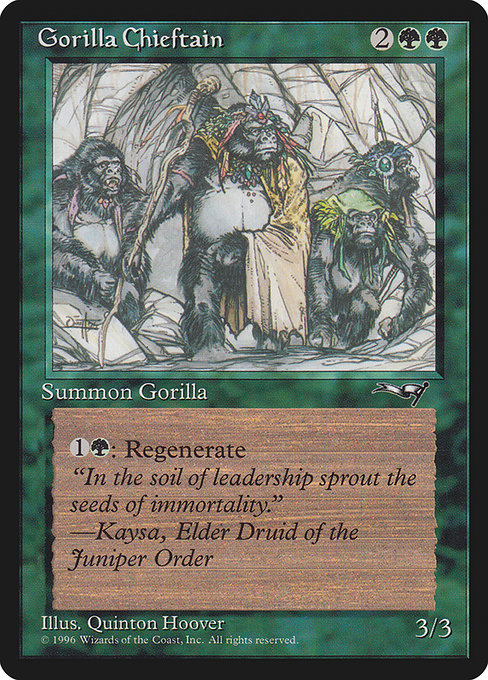 ALL: Gorilla Chieftain (4 Gorillas)