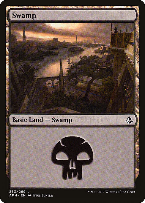 AKH: Swamp (263) (Foil)