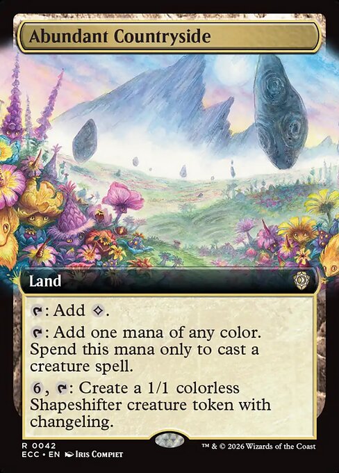 ECC: Abundant Countryside (Extended Art)