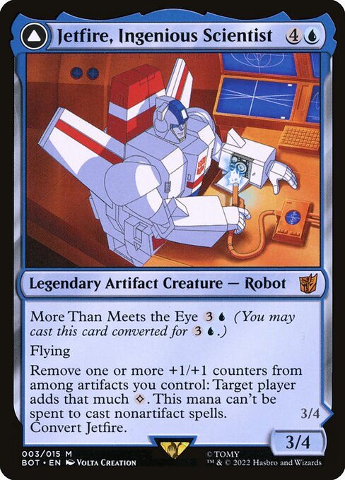 BOT: Jetfire, Ingenious Scientist (Foil)