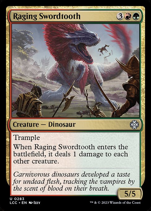 LCC: Raging Swordtooth