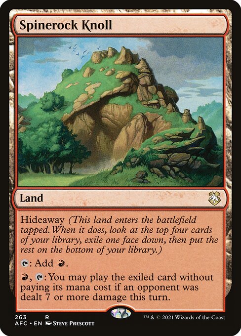 AFC: Spinerock Knoll