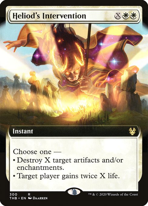 THB: Heliod's Intervention (Extended Art) (Foil)