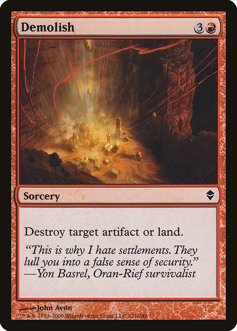 ZEN: Demolish (Foil)