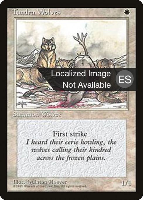4BB: Tundra Wolves