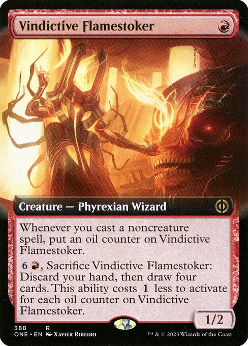 ONE: Vindictive Flamestoker (Extended Art) (Foil)