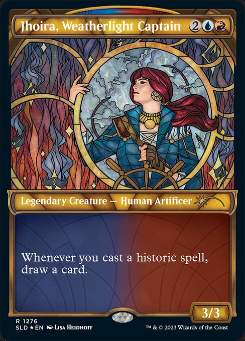 SLD: Jhoira, Weatherlight Captain (Halo Foil)