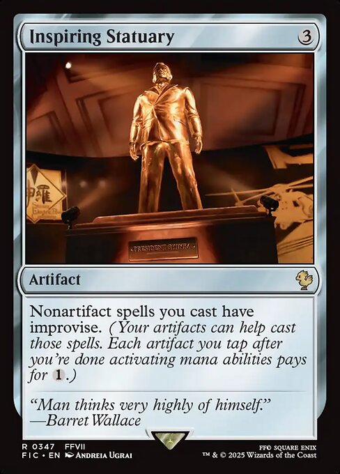 FIC: Inspiring Statuary