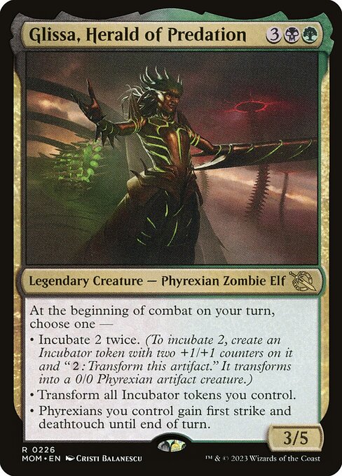 MOM: Glissa, Herald of Predation (Foil)