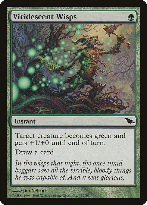 SHM: Viridescent Wisps (Foil)