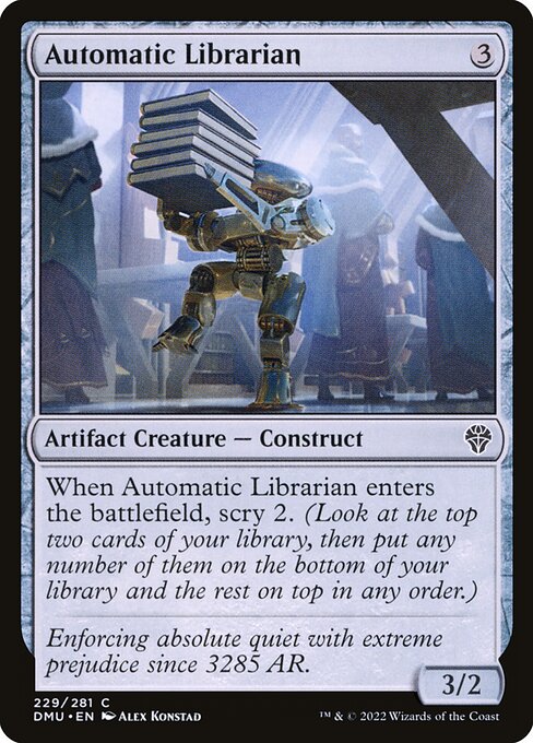 DMU: Automatic Librarian (Foil)