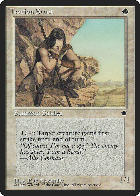 FEM: Icatian Scout (Alexander)