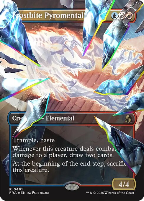 FRA: Frostbite Pyromental (Borderless) (Facet Foil)