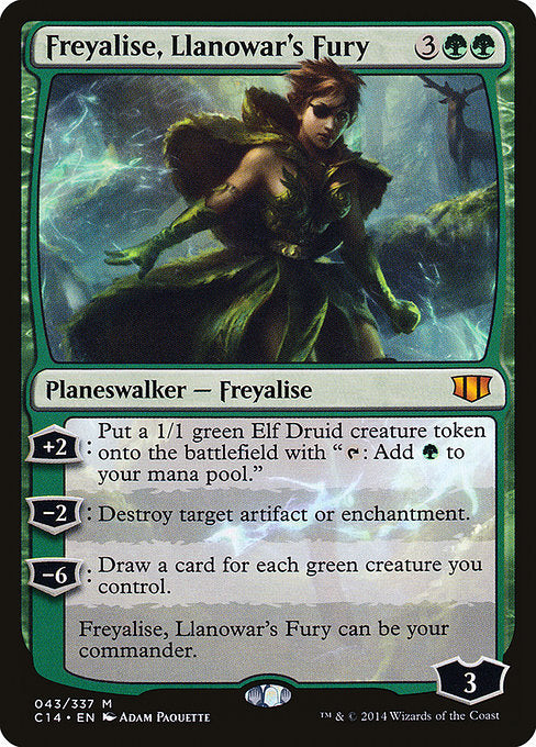 C14: Freyalise, Llanowar's Fury