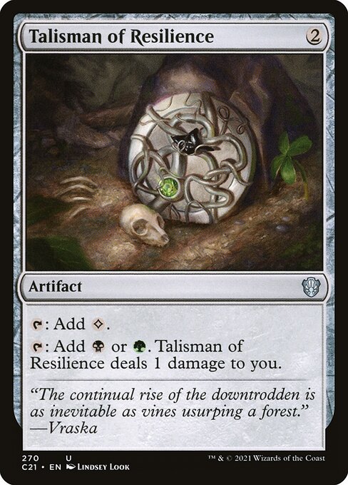 C21: Talisman of Resilience