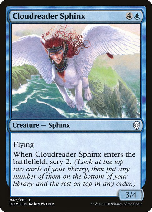 DOM: Cloudreader Sphinx (Foil)