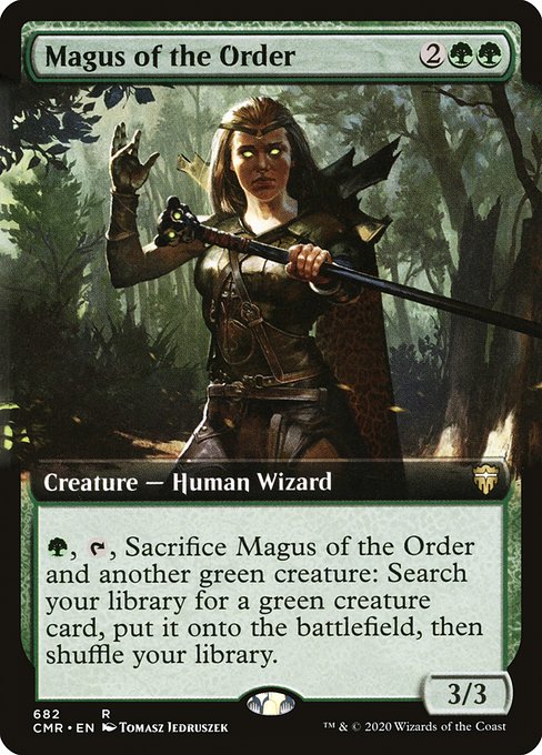 CMR: Magus of the Order (Extended Art) (Foil)