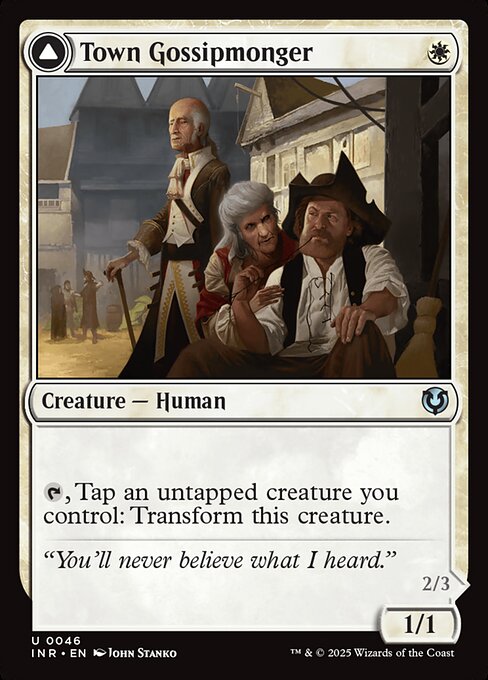 INR: Town Gossipmonger (Foil)
