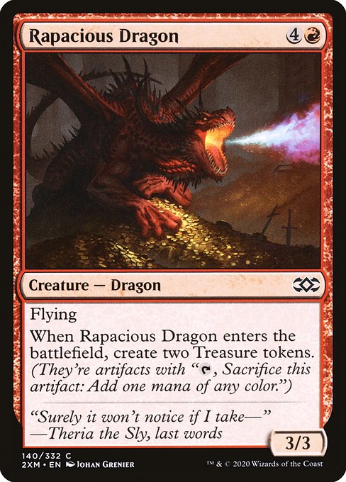 2XM: Rapacious Dragon (Foil)