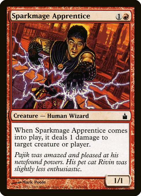 RAV: Sparkmage Apprentice (Foil)
