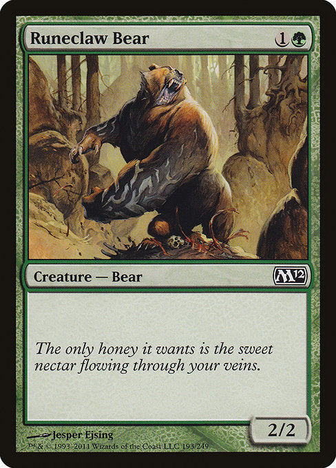 M12: Runeclaw Bear (Foil)