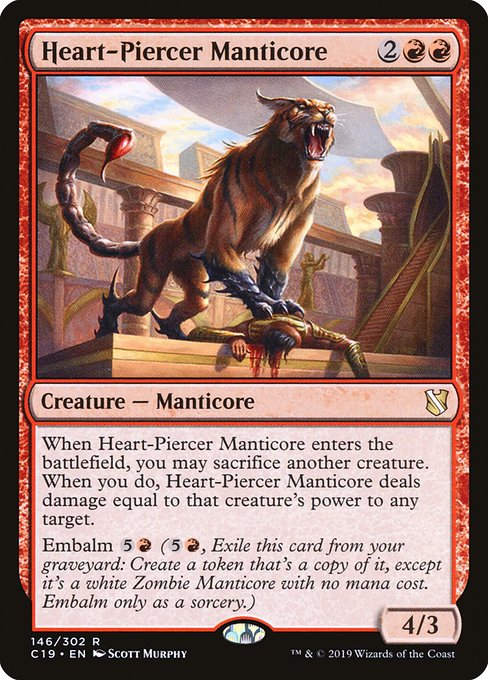 C19: Heart-Piercer Manticore