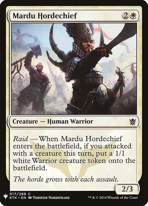 PLST: Mardu Hordechief
