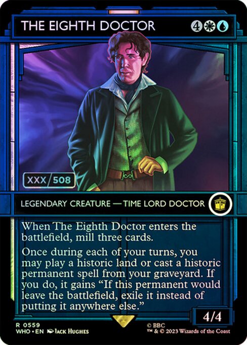 WHO: The Eighth Doctor (Serial Numbered) (Foil)