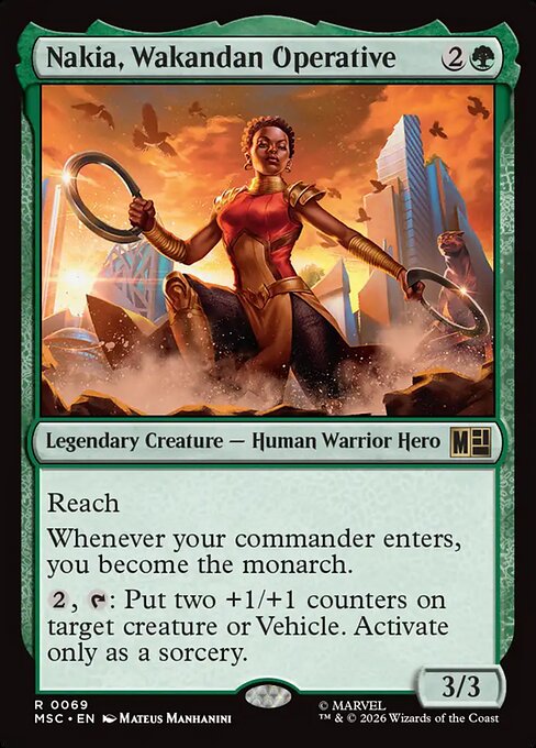 MSC: Nakia, Wakandan Operative