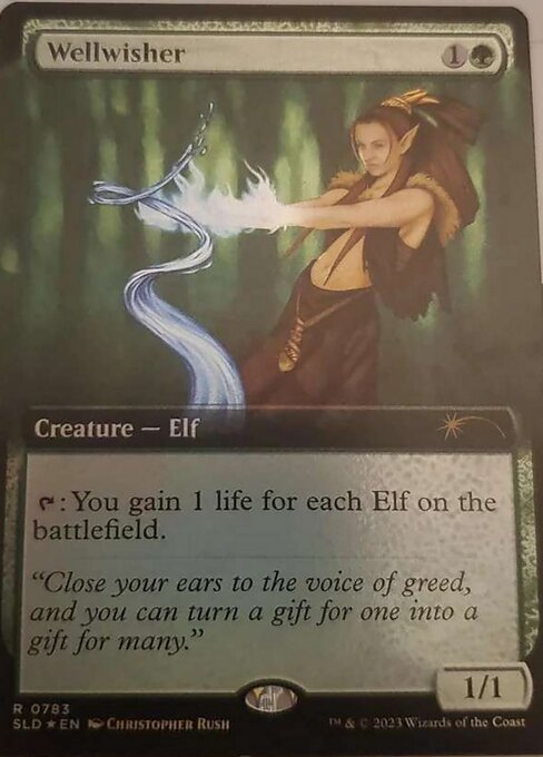 SLD: Wellwisher (Extended Art) (Foil)