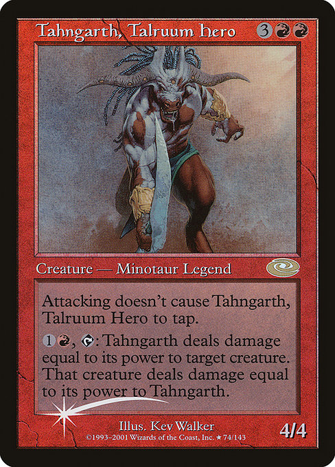 PLS: Tahngarth, Talruum Hero (Alt. Art Foil)