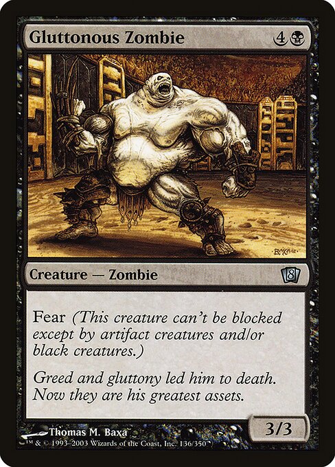 8ED: Gluttonous Zombie (Foil)