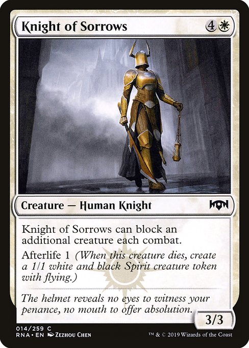 RNA: Knight of Sorrows