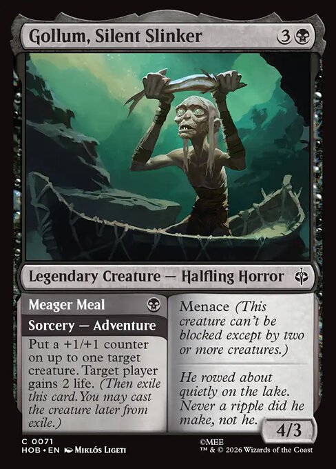 HOB: Gollum, Silent Slinker