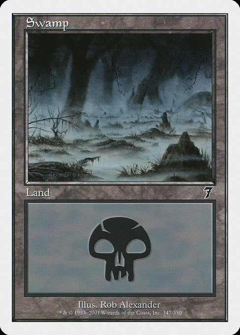 7ED: Swamp (347)