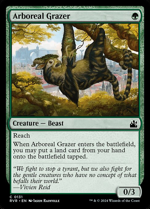 RVR: Arboreal Grazer (Foil)
