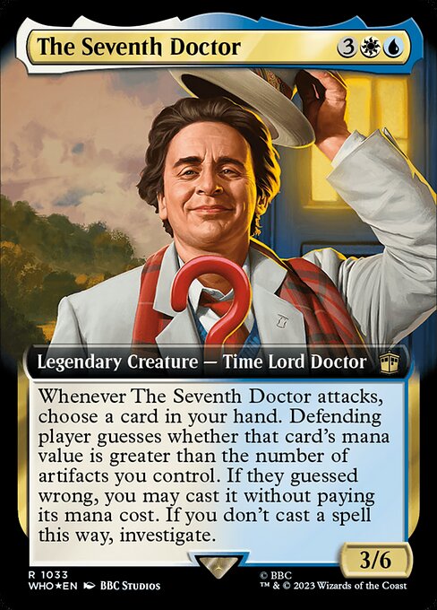 WHO: The Seventh Doctor (Extended Art) (Surge Foil)