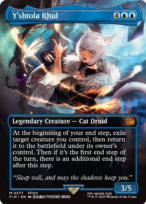 FIN: Y'shtola Rhul (Borderless) (Foil)