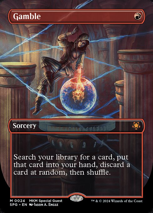 SPG: Gamble (Borderless) (Foil)