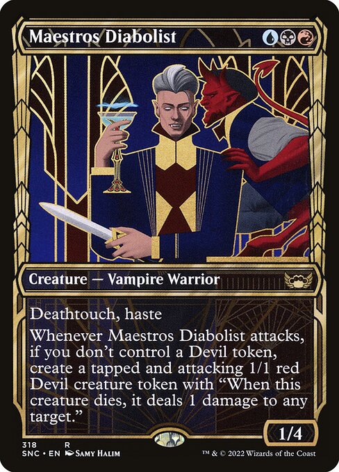 SNC: Maestros Diabolist (Showcase) (Foil)