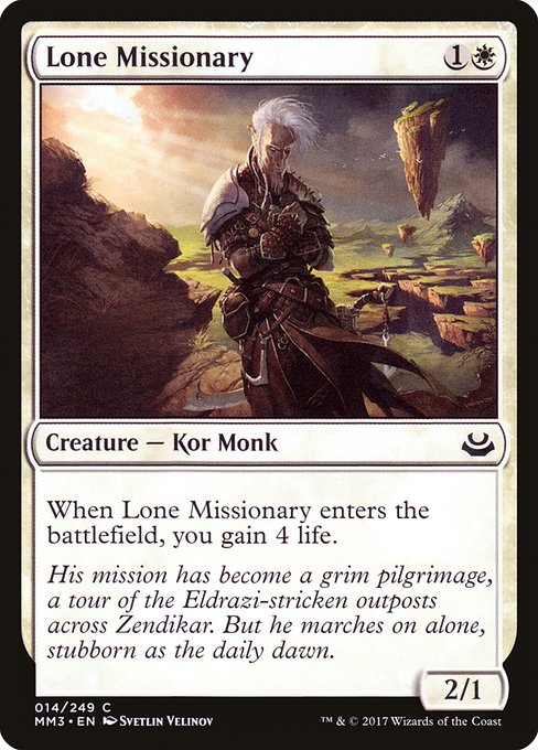 MM3: Lone Missionary (Foil)
