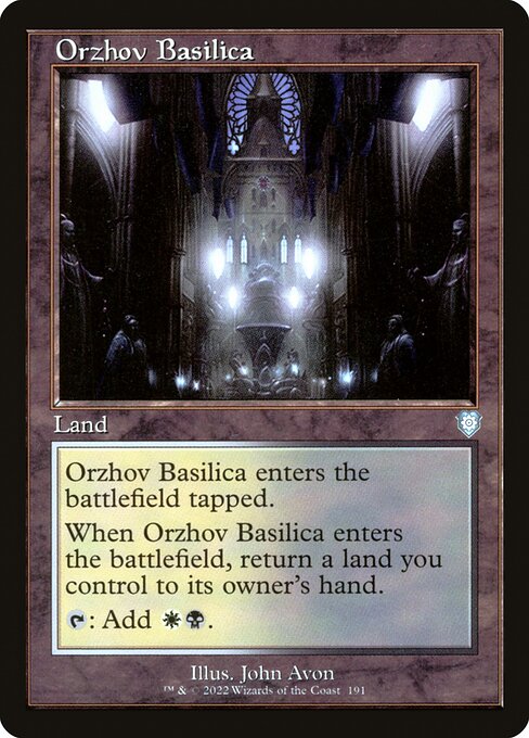 BRC: Orzhov Basilica (Retro Frame)