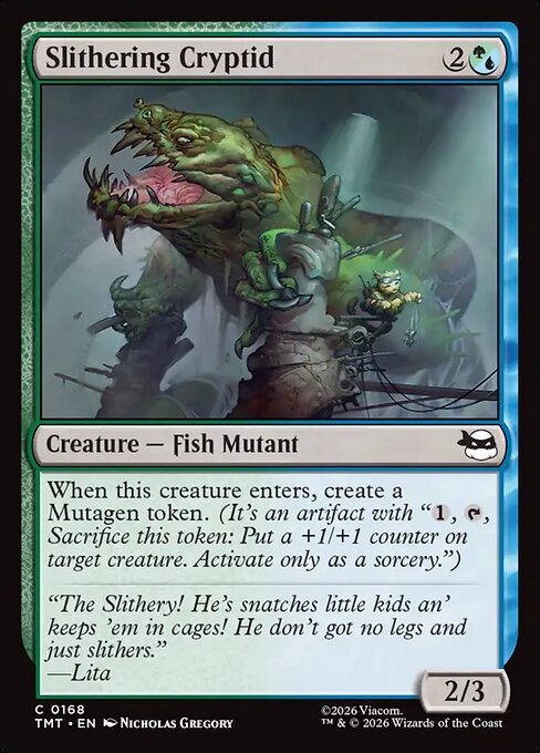 TMT: Slithering Cryptid (Foil)