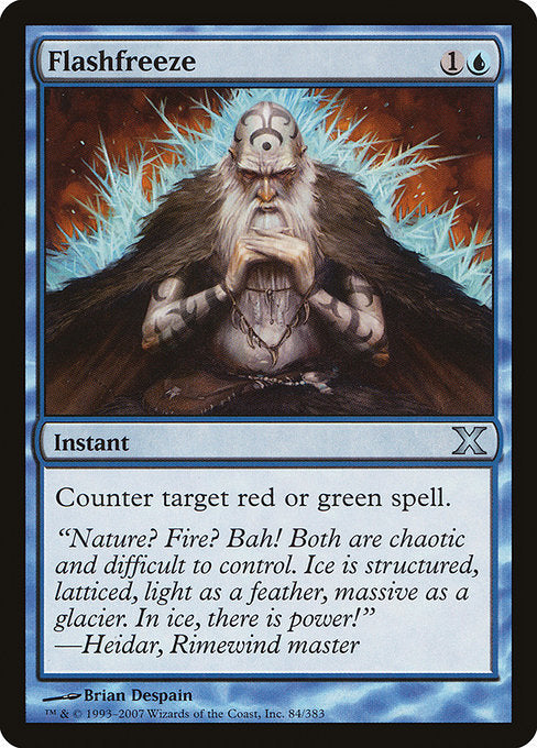 10E: Flashfreeze (Foil)
