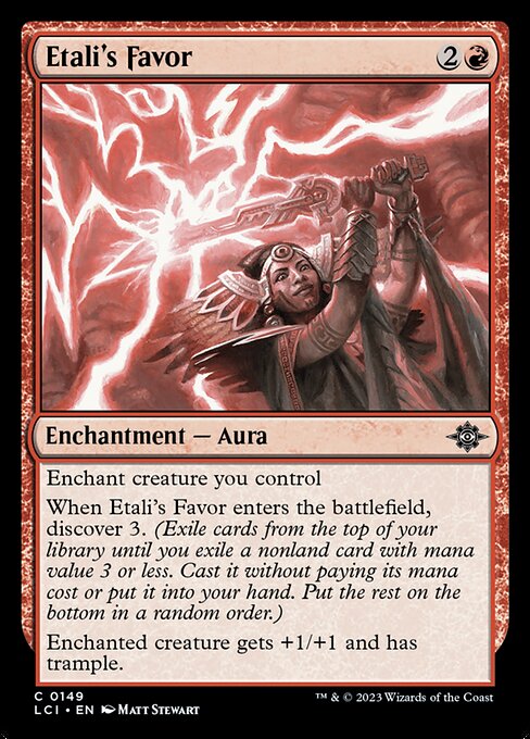 LCI: Etali's Favor (Foil)