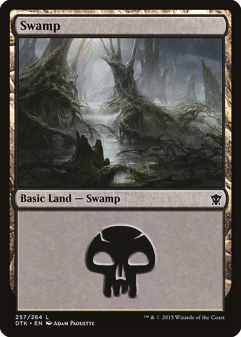 DTK: Swamp (257) (Foil)