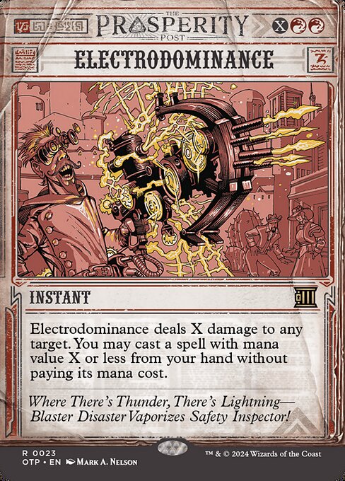 OTP: Electrodominance