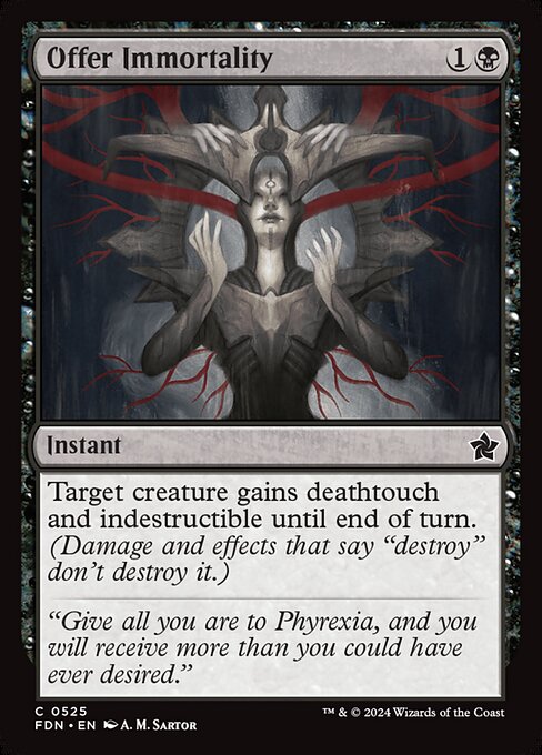 FDN: Offer Immortality (Foil)