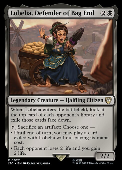 LTC: Lobelia, Defender of Bag End