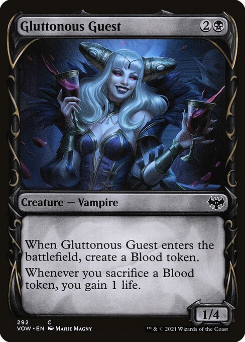 VOW: Gluttonous Guest (Showcase) (Foil)